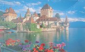 Hrad Oberhofen, Rhunersee, Švýcarsko