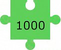 Puzzle 1000 dílků
