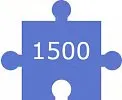 Puzzle 1500 dílků