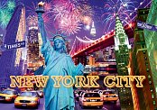 New York svítící